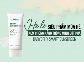 Hé lộ siêu phẩm mùa hè “kem chống nắng Caryophy 3in1” bảo vệ làn da vượt trội